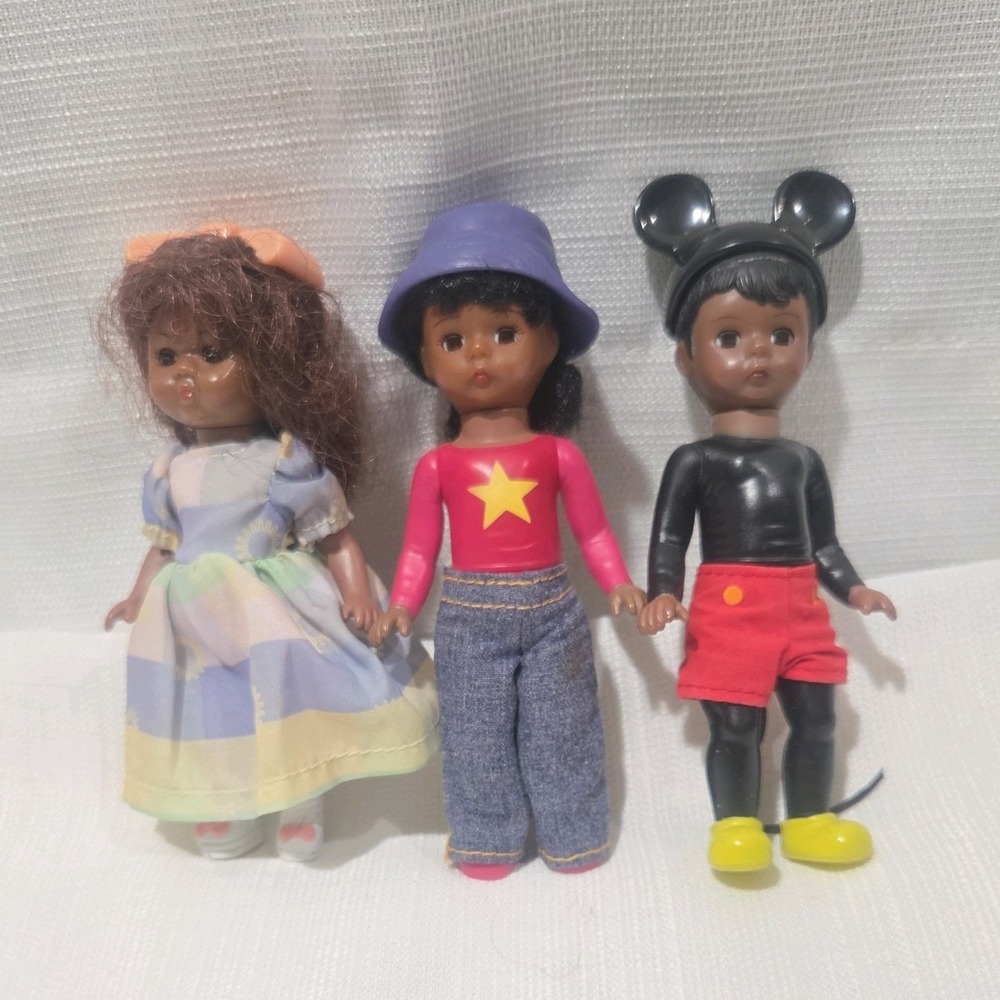 3 Madame Alexander McDonald's Toy Dolls Mixed Figure Happy Meal Lot